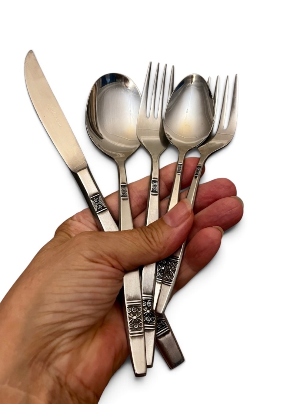 Vintage Madeira Stainless Steel Flatware Set – 30 Pieces (Service for 6)